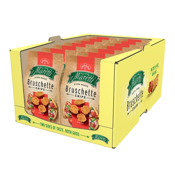 Karton Maretti Bruschette Brotchips Pizza - (14x150g)