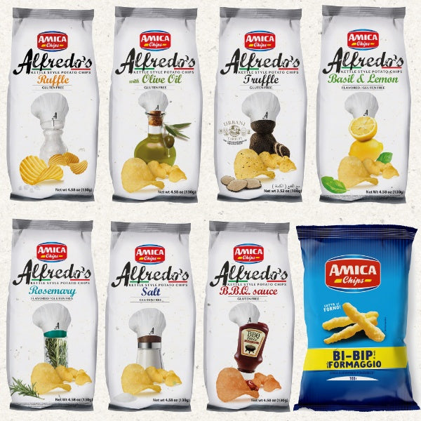 Amica Alfredo's Chips Barbecue - 130g