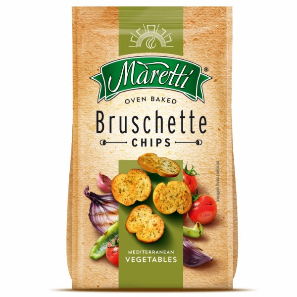 Karton Maretti Bruschette Brotchips Mediterranean Vegetables - (14x150g)
