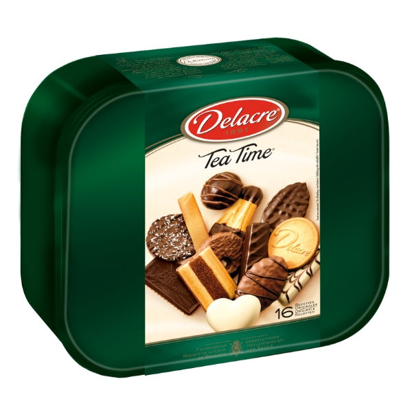 Gebäckmischung Tea Time Kekse von Delacre in der 1000g Dose