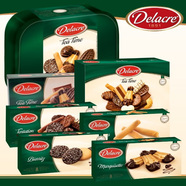 Gebäckmischung Tentation Chocolat Kekse von Delacre - 150g (SONDERPREIS MHD 30.09.2026)