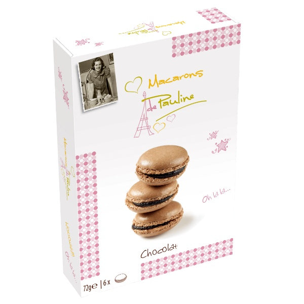 Macarons de Pauline Chocolat in der 72g Packung