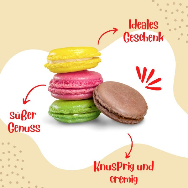 Macarons de Pauline Vanille - 72g (SONDERPREIS MHD 29.09.2026)