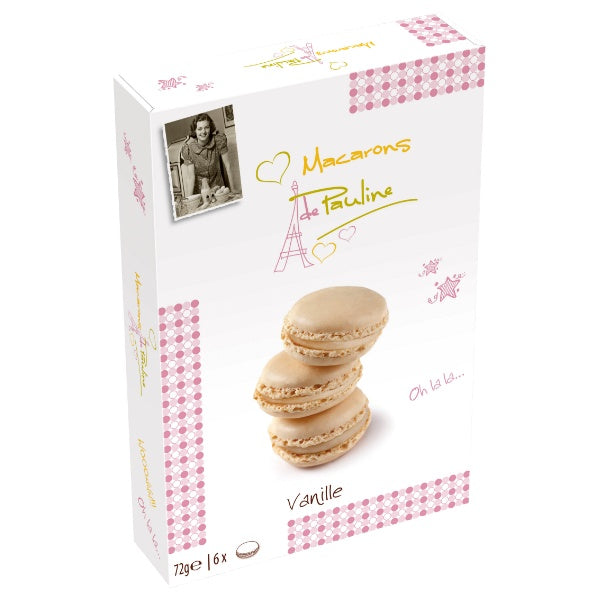Macarons de Pauline Vanille in der 72g Packung