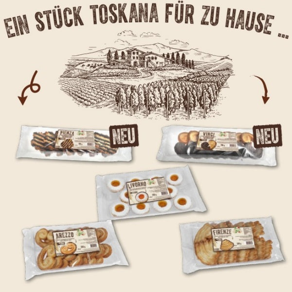 Pasticceria Italiana Livorno Gebäck - 250g