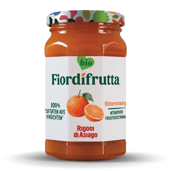 Rigoni di Asiago Fior di frutta Bio Bitterorangen Marmelade im 260g Glas