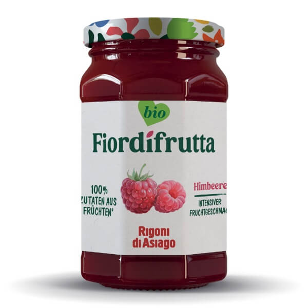 6x250g Rigoni Fior di frutta Bio Himbeer Marmelade