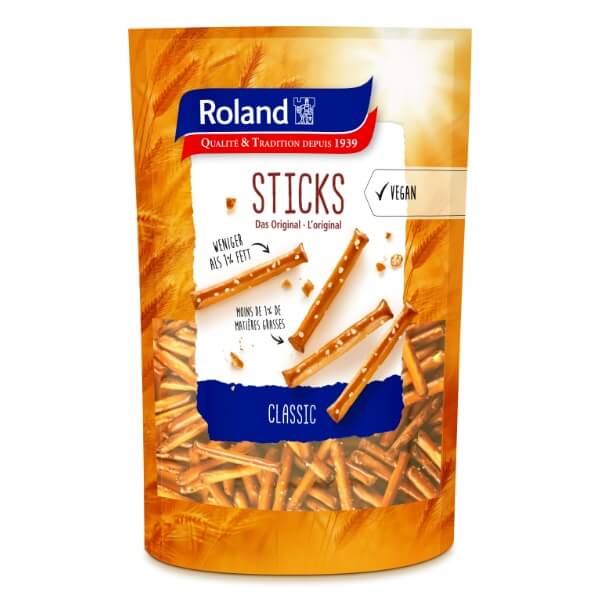 Roland Sticks Laugengebäck Salzstangen in der 200g Verpackung