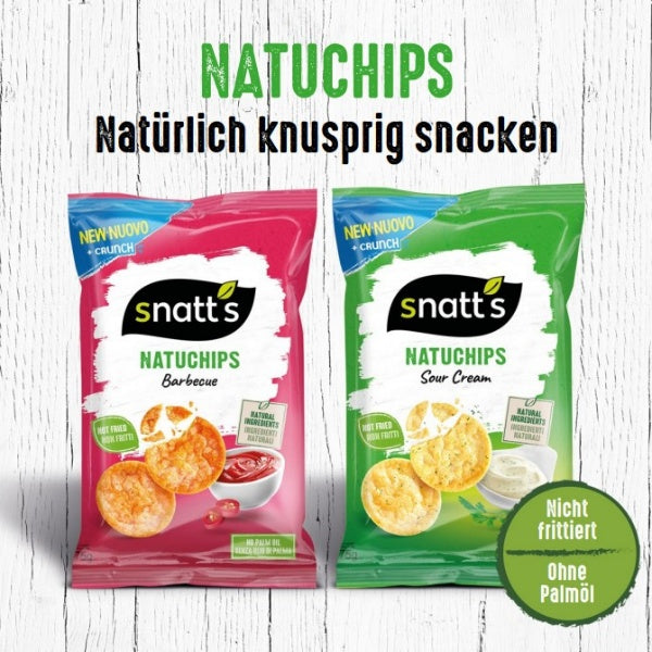 Snatt's Natu Chips Barbecue - 75g (SONDERPREIS MHD 22.09.2026)