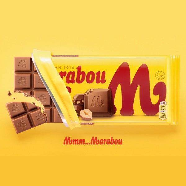 Marabou Tafel Vollmilch-Nuss Schokolade - 170g