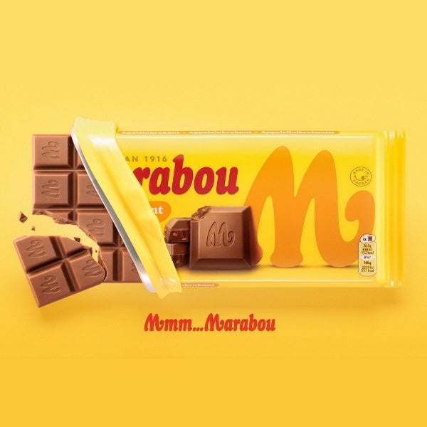 Marabou Tafel Apfelsine Krokant Schokolade - 170g