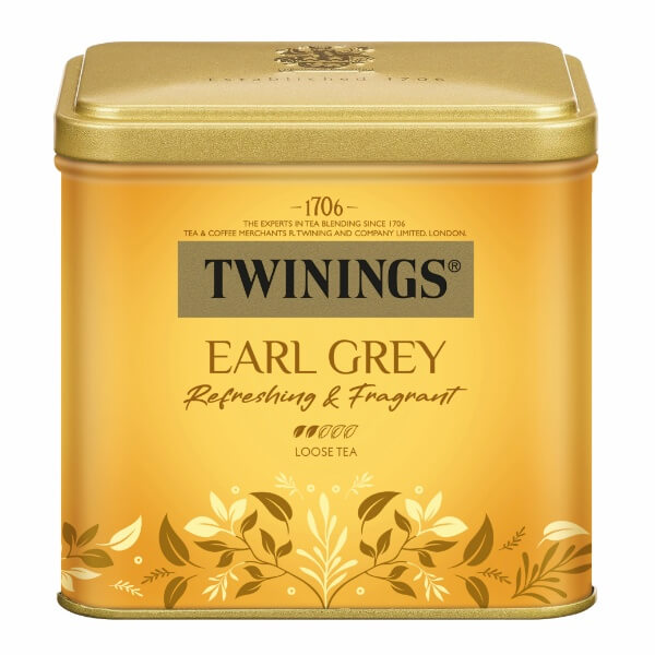 Twinings of London loser Schwarztee Earl Grey Dose in der 500g Dose