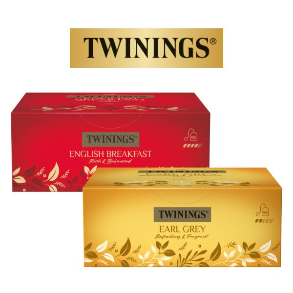 Twinings of London Schwarztee English Breakfast Tea - 100x2g Beutel