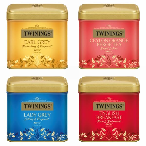 Twinings Tee 4x 100g loser Schwarztee im Probierpaket