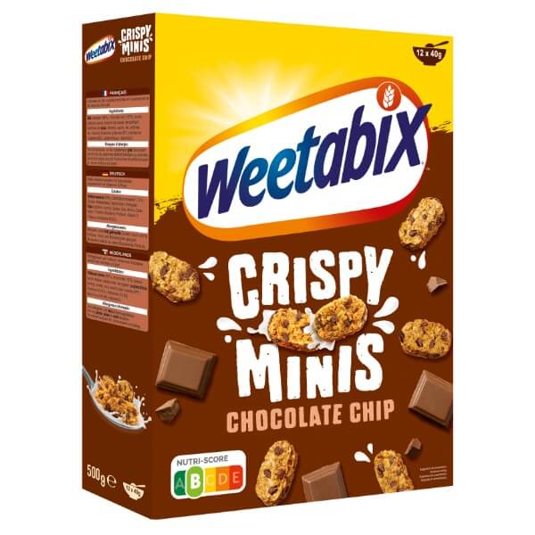 Weetabix Vollkorn Müsli Crispy Minis Schokolade 12er Pack - 12x500g
