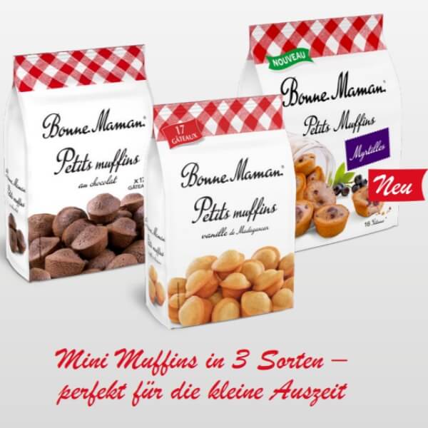 Bonne Maman Mini Muffins Heidelbeeren - 235g