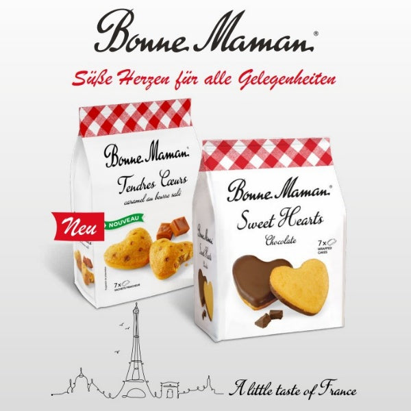 Bonne Maman Sweet Hearts Karamellküchlein - 210g (SONDERPREIS MHD 20.09.2026)