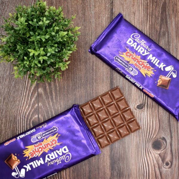 Cadbury Dairy Milk Crunchie Bits Schokolade - 180g