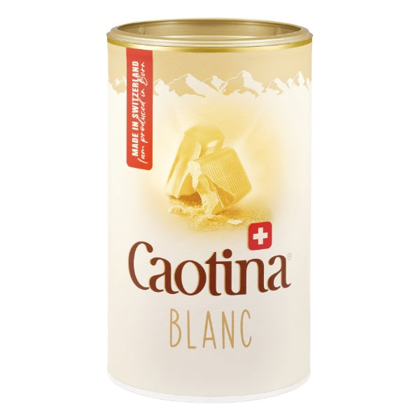 Caotina Blanc Schweizer Schokoladenpulver in der 500g Dose