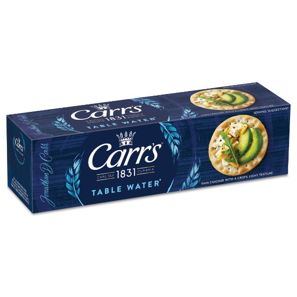Carr's Cracker Small Table Water in der 125g Verpackung