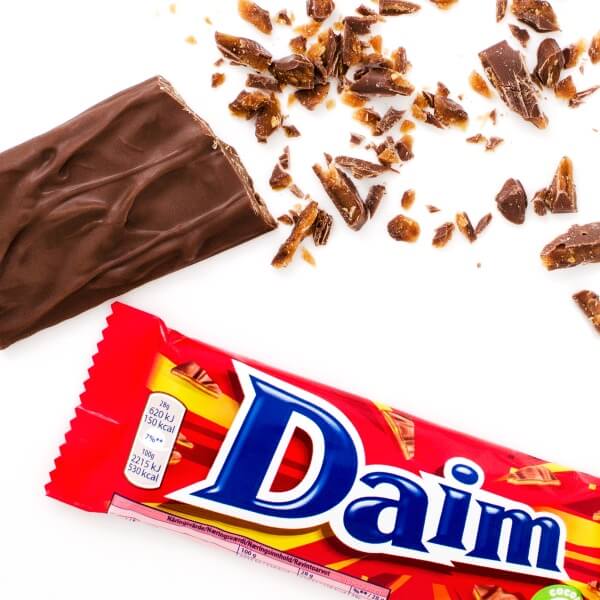 Daim Butter Mandel Karamell Krokant Schokoladenriegel - 28g