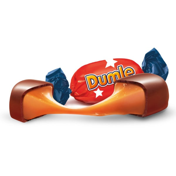 Fazer Dumle Original Schokobonbon gefüllt mit Toffee Karamell - 120g