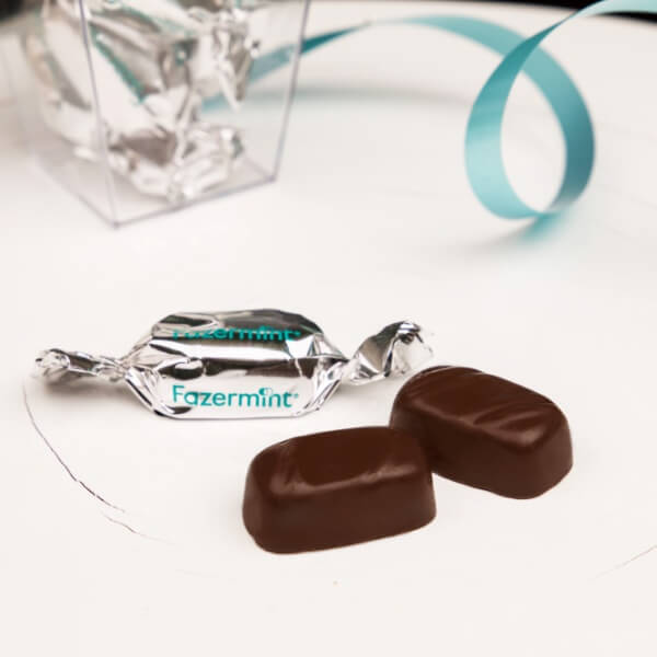 Fazer Fazermint Schokoladenpralinen mit Pfefferminzfüllung - 250g