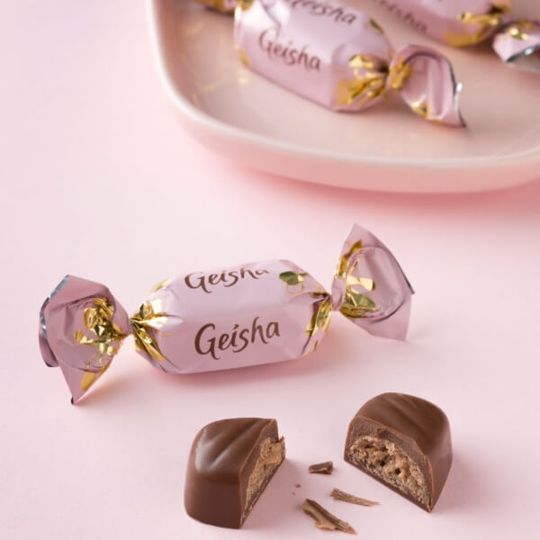 Fazer Geisha Milchschokoladen Praline mit Haselnussfüllung - 150g