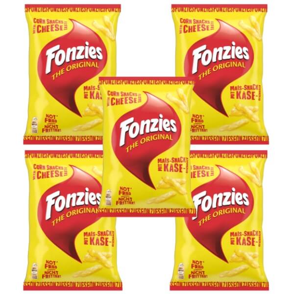 5x100g Fonzies Original Mais-Snack mit Käsegeschmack
