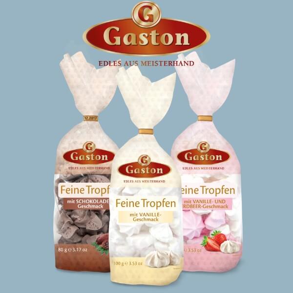 Gaston Baiser Schaumzucker Vanille - 100g