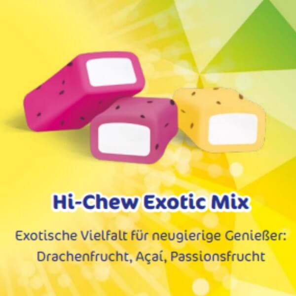 Hi-Chew Exotic Kaubonbon Mix Beutel - 100g