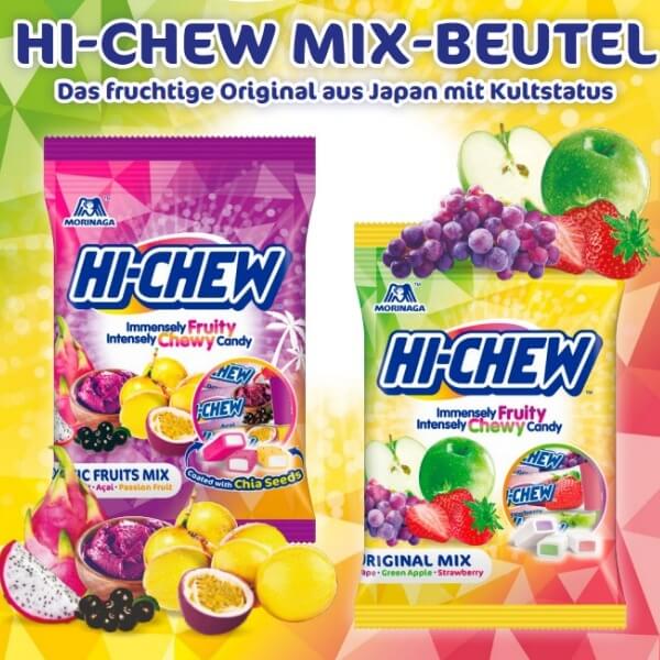 Hi-Chew Exotic Kaubonbon Mix Beutel - 100g