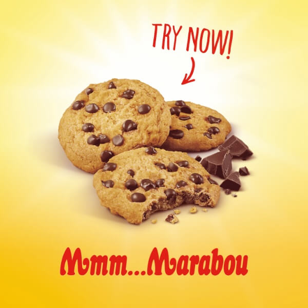 Marabou Mjölkchoklad XL Cookies Milchschokolade Kekse - 184g
