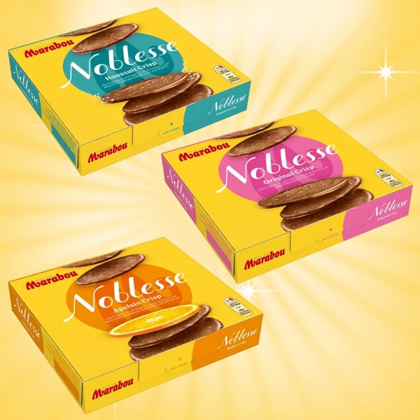 Marabou Havssalt Crisp Noblesse Schokoladen Plättchen Meersalz - 150g (SONDERPREIS MHD 25.09.2026)