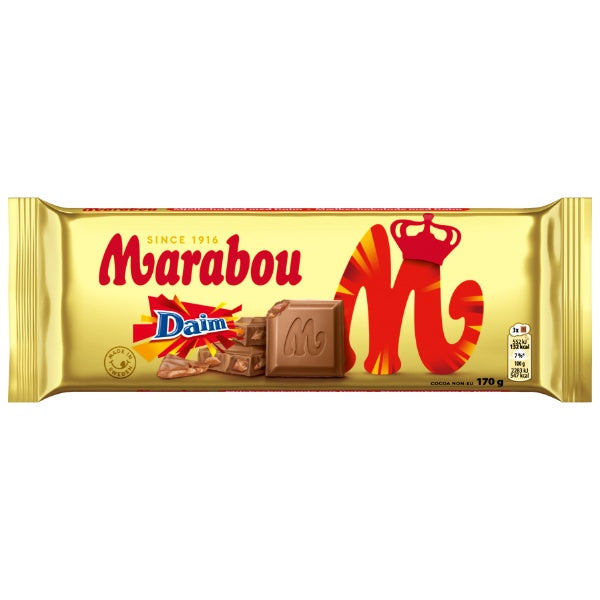 Marabou Tafel Daim Schokolade in der 170g Verpackung