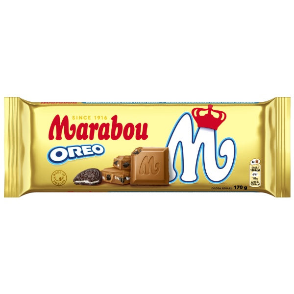 Marabou Tafel Oreo Schokolade in der 170g Verpackung