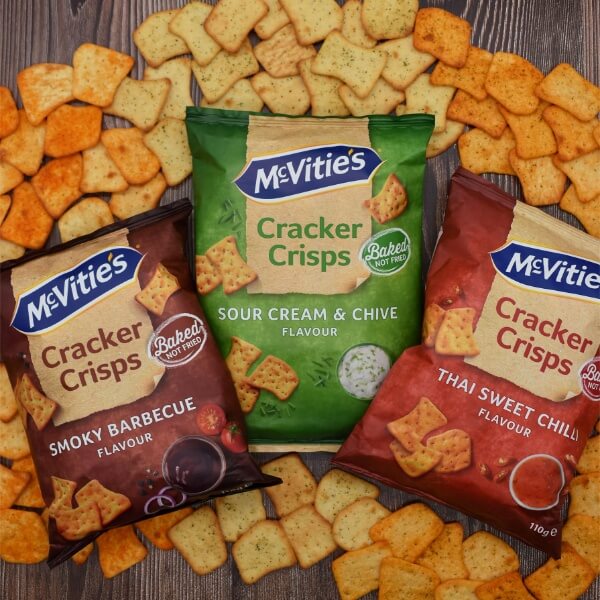 McVitie's Cracker Crisp Thai Sweet Chili - 110g (SONDERPREIS MHD 15.09.2026)