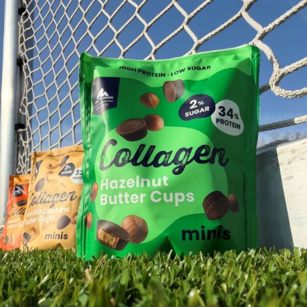 Multipower Collagen Butter Cups Haselnuss Protein Snack - 70g