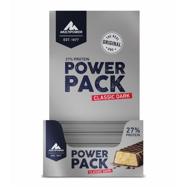 Multipower Power Pack Classic Dark Bananenaroma Proteinriegel - 35g