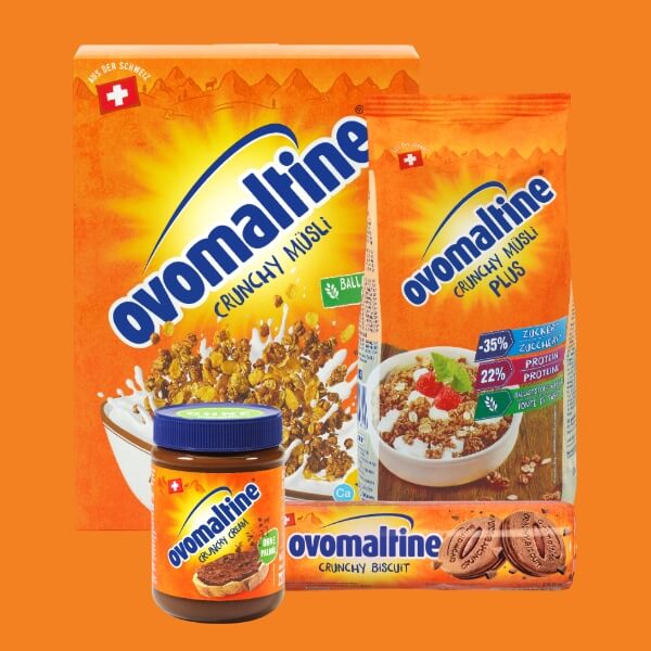 Ovomaltine Crunchy Cream Schokoaufstrich ohne Palmöl - 380g (SONDERPREIS MHD 30.09.2026)