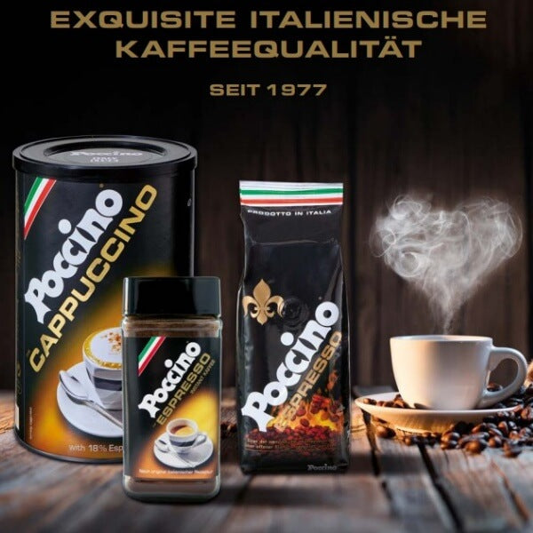 Poccino Espresso Classico gemahlene Kaffeebohnen - 250g