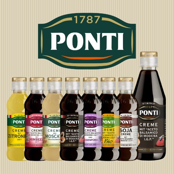 Ponti Weinessig Creme mit Zitronensaft - 220g