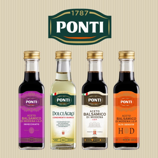 Ponti Essig Probiergröße Aceto Balsamico di Modena IGP - 100ml