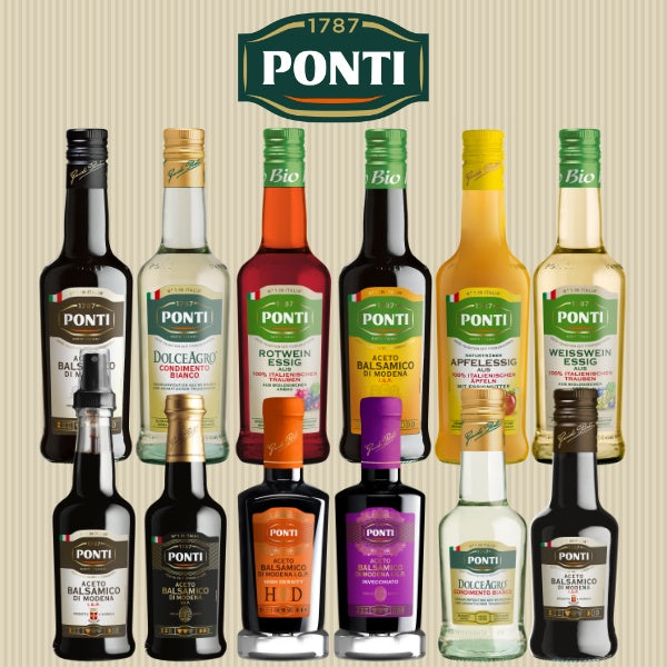 Ponti Essig Aceto Balsamico di Modena Gold Cap - 250ml