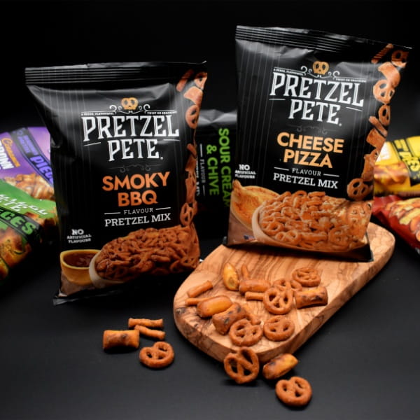 Pretzel Pete Brezel Mix Cheese Pizza - 8x160g