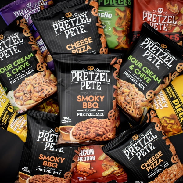 Pretzel Pete Brezel Mix Sour Cream & Chive - 160g