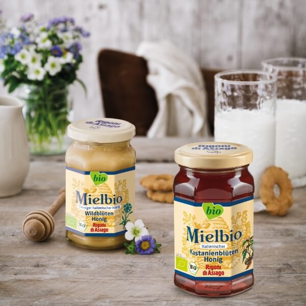Rigoni di Asiago Mielbio Bio Wildblütenhonig - 300g