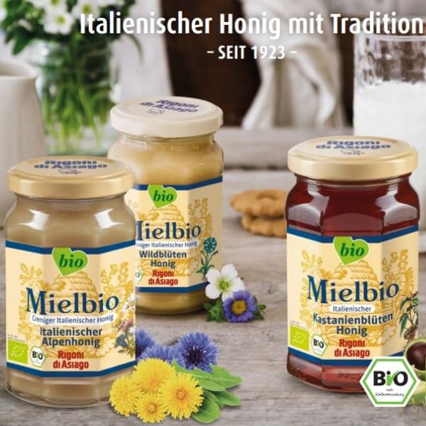 Rigoni di Asiago Mielbio Bio Kastanienblütenhonig - 300g