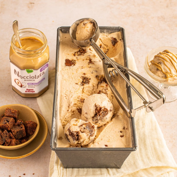 Rigoni di Asiago Nocciolata Bianca Bio Helle Nuss Nougat Creme - 250g