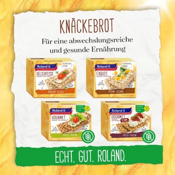 Roland Knäckebrot Sorten